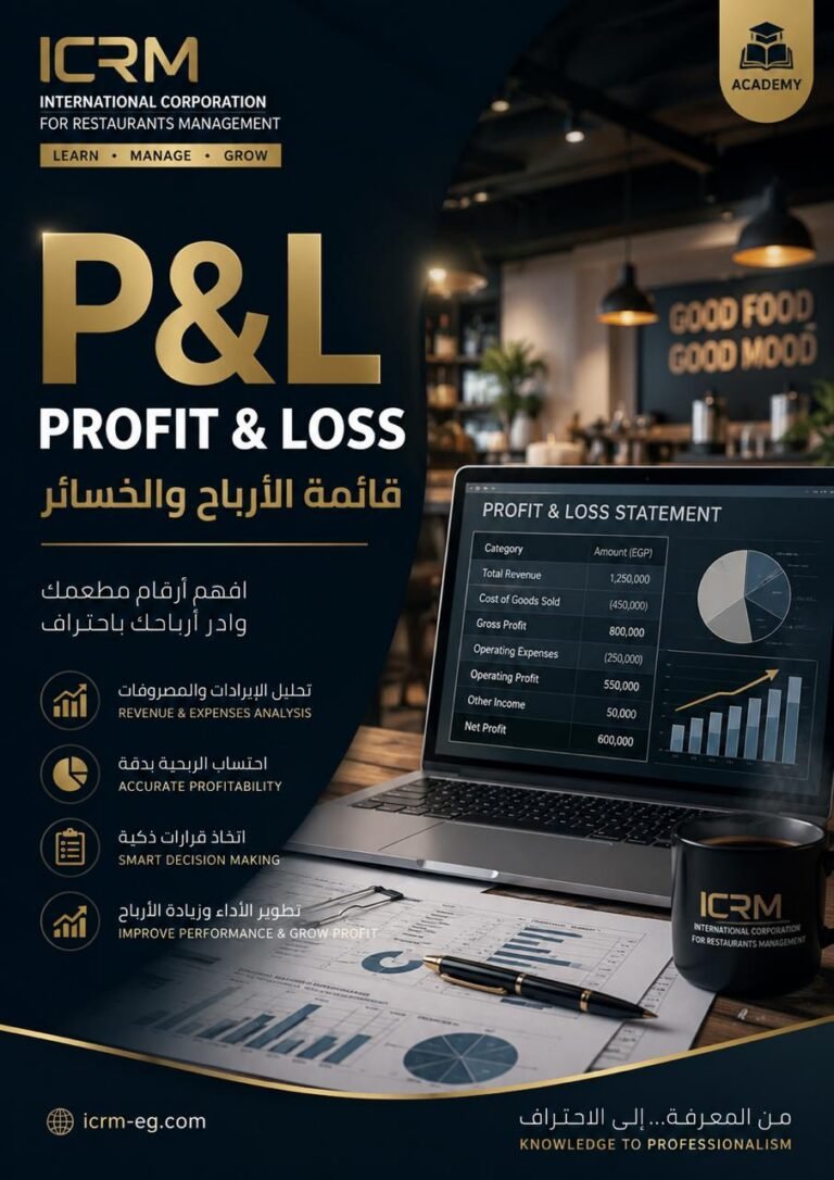P&L – قائمة الأرباح والخسائر